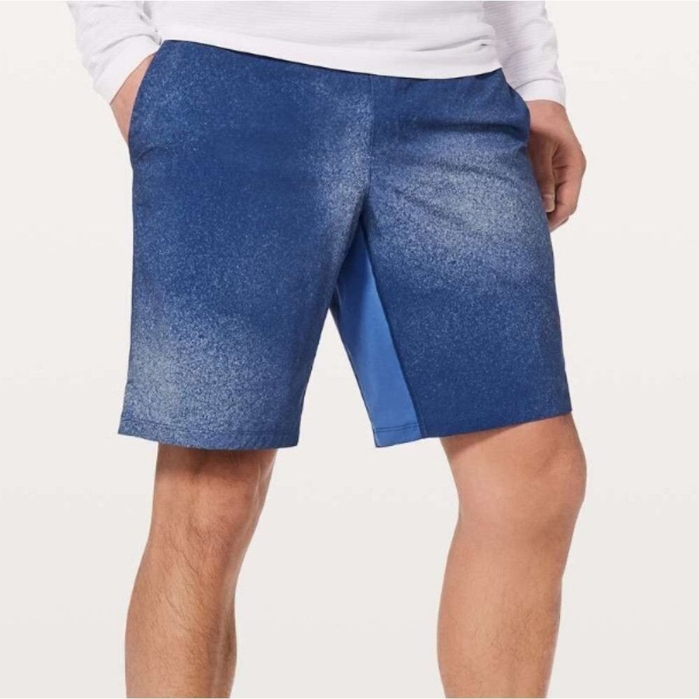 Lululemon T.H.E. Short 9" - Ocean Spray Ice Grey Admiral Blue